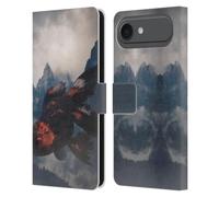 Head Case Designs Officially Licensed Dave Loblaw Night Drifter Sci-Fi And Surreal Leather Wallet Case Compatible With Apple iPhone 17 Air