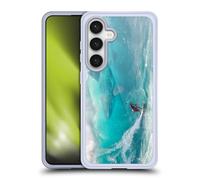 Head Case Designs Officially Licensed Dave Loblaw Shark Surfer Sea Gel Case [Military Grade Protection] Compatible With Samsung Galaxy S24 5G