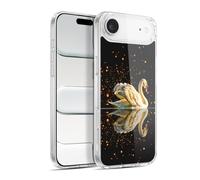 Head Case Designs Officially Licensed Dave Loblaw Swan Lake Reflections Animals Gel Case [Military Grade Protection] Compatible with Apple iPhone 17 Air and Compatible with MagSafe