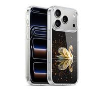 Head Case Designs Officially Licensed Dave Loblaw Swan Lake Reflections Animals Gel Case [Military Grade Protection] Compatible with Apple iPhone 17 Pro and Compatible with MagSafe
