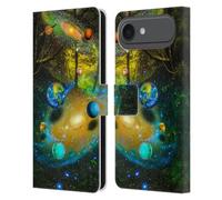 Head Case Designs Officially Licensed Dave Loblaw Universal Forest Sci-Fi And Surreal Leather Wallet Case Compatible With Apple iPhone 17 Air