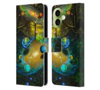 Head Case Designs Officially Licensed Dave Loblaw Universal Forest Sci-Fi And Surreal Leather Wallet Case Compatible With Apple iPhone 17