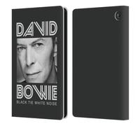 Head Case Designs Officially Licensed David Bowie Black Tie Album Art Leather Wallet Case Compatible With Amazon Fire 7 2022