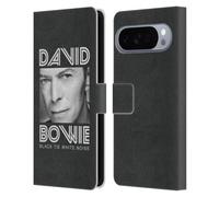 Head Case Designs Officially Licensed David Bowie Black Tie Album Art Leather Wallet Case Compatible With Google Pixel 10 Pro XL