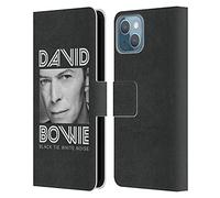 Head Case Designs Officially Licensed David Bowie Black Tie Album Art Leather Wallet Case Compatible With Apple iPhone 13