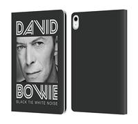 Head Case Designs Officially Licensed David Bowie Black Tie Album Art Leather Wallet Case Compatible With Apple iPad 10.9 (2022/2025)