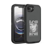 Head Case Designs Officially Licensed David Bowie Black Tie Album Art Ultra-Armoured Shockproof Case [Military Grade Protection] Compatible With Apple iPhone 16e / iPhone 17e