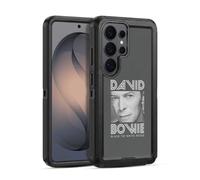 Head Case Designs Officially Licensed David Bowie Black Tie Album Art Ultra-Armoured Shockproof Case [Military Grade Protection] Compatible With Samsung Galaxy S26 Ultra