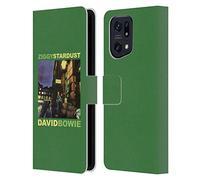Head Case Designs Officially Licensed David Bowie Ziggy Stardust Album Art Leather Wallet Case Compatible With Oppo Find X5 Pro