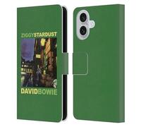 Head Case Designs Officially Licensed David Bowie Ziggy Stardust Album Art Leather Wallet Case Compatible With Apple iPhone 16