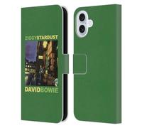 Head Case Designs Officially Licensed David Bowie Ziggy Stardust Album Art Leather Wallet Case Compatible With Apple iPhone 16 Plus