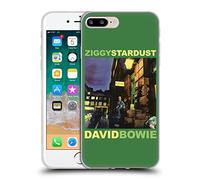 Head Case Designs Officially Licensed David Bowie Ziggy Stardust Album Art Soft Gel Case [Military Grade Protection] Compatible With Apple iPhone 7 Plus/iPhone 8 Plus