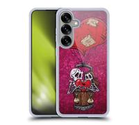 Head Case Designs Officially Licensed David Lozeau Day Of The Dead Colourful Grunge Gel Case [Military Grade Protection] Compatible with Samsung Galaxy S25+ and Compatible with MagSafe