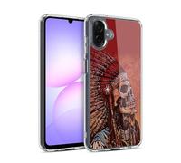 Head Case Designs Officially Licensed David Lozeau Native American Colourful Grunge Gel Case [Military Grade Protection] Compatible With Samsung Galaxy A07 4G