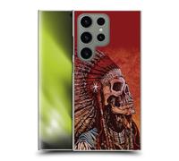 Head Case Designs Officially Licensed David Lozeau Native American Colourful Grunge Hard Back Case Compatible With Samsung Galaxy S24 Ultra 5G