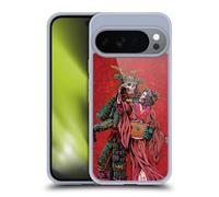 Head Case Designs Officially Licensed David Lozeau Samurai And Geisha Colourful Art Gel Case [Military Grade Protection] Compatible with Google Pixel 10 and Compatible with MagSafe
