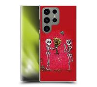 Head Case Designs Officially Licensed David Lozeau Sunflower Skeleton Grunge Hard Back Case Compatible With Samsung Galaxy S24 Ultra 5G