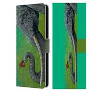 Head Case Designs Officially Licensed David Lozeau The Elephant Colourful Grunge Leather Wallet Case Compatible With Samsung Galaxy S25 FE