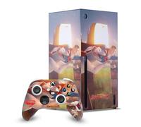 Head Case Designs Officially Licensed DC League Of Super Pets Krypto And Superman Graphics Game Console Wrap and Game Controller Skin Bundle Compatible With Xbox Series X