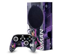 Head Case Designs Officially Licensed DC Women Core Catwoman Compositions Game Console Wrap and Game Controller Skin Bundle Compatible With Xbox Series S