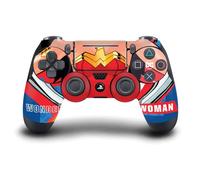 Head Case Designs Officially Licensed DC Women Core Wonder Woman Compositions Vinyl Sticker Gaming Skin Decal Cover Compatible With Sony PlayStation 4 PS4 DualShock 4 Controller