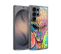 Head Case Designs Officially Licensed Dean Russo Alien Pop Culture Gel Case [Military Grade Protection] Compatible with Samsung Galaxy S26 Ultra and Compatible with MagSafe