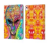 Head Case Designs Officially Licensed Dean Russo Alien Pop Culture Leather Wallet Case Compatible With Apple iPad Air 13 2024/2025