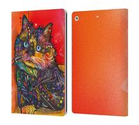 Head Case Designs Officially Licensed Dean Russo Baby Albert Cats Leather Wallet Case Compatible With Apple iPad 10.2 2019/2020/2021