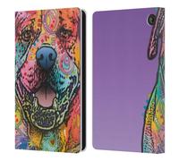 Head Case Designs Officially Licensed Dean Russo Biddie Dogs 3 Leather Wallet Case Compatible With Amazon Fire 7 2022