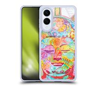 Head Case Designs Officially Licensed Dean Russo Buddha Liberty Pop Culture Gel Case [Military Grade Protection] Compatible With Samsung Galaxy S25 Edge
