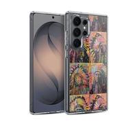 Head Case Designs Officially Licensed Dean Russo Chiefs Quadrant Pop Culture Gel Case [Military Grade Protection] Compatible with Samsung Galaxy S26 Ultra and Compatible with MagSafe