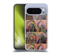 Head Case Designs Officially Licensed Dean Russo Chiefs Quadrant Pop Culture Gel Case [Military Grade Protection] Compatible with Google Pixel 10 Pro XL and Compatible with MagSafe