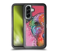 Head Case Designs Officially Licensed Dean Russo Courage, Hope & Love Dogs 3 Ultra-Armoured Shockproof Case [Military Grade Protection] Compatible With Samsung Galaxy A56 5G