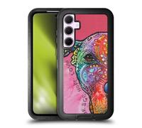 Head Case Designs Officially Licensed Dean Russo Courage, Hope & Love Dogs 3 Ultra-Armoured Shockproof Case [Military Grade Protection] Compatible With Samsung Galaxy A35 5G