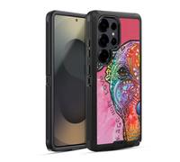 Head Case Designs Officially Licensed Dean Russo Courage, Hope & Love Dogs 3 Ultra-Armoured Shockproof Case [Military Grade Protection] Compatible With Samsung Galaxy S25 Ultra