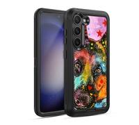 Head Case Designs Officially Licensed Dean Russo German Shepherd Dogs Ultra-Armoured Shockproof Case [Military Grade Protection] Compatible With Samsung Galaxy S23 5G
