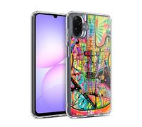 Head Case Designs Officially Licensed Dean Russo Guitar Pop Culture Gel Case [Military Grade Protection] Compatible With Samsung Galaxy A07 4G