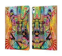 Head Case Designs Officially Licensed Dean Russo Guitar Pop Culture Leather Wallet Case Compatible With Apple iPad Air 13 2024/2025