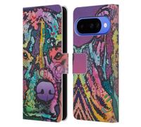 Head Case Designs Officially Licensed Dean Russo Jethro Dogs 3 Leather Wallet Case Compatible With Google Pixel 10
