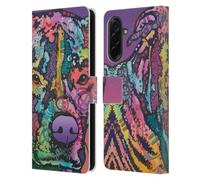 Head Case Designs Officially Licensed Dean Russo Jethro Dogs 3 Leather Wallet Case Compatible With Samsung Galaxy A36 5G