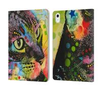 Head Case Designs Officially Licensed Dean Russo Napy Cats Leather Wallet Case Compatible With Apple iPad Air 11 2020/2022/2024/2025