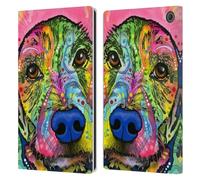Head Case Designs Officially Licensed Dean Russo Take Me Home Please Dogs 3 Leather Wallet Case Compatible With Amazon Fire Max 11 2023