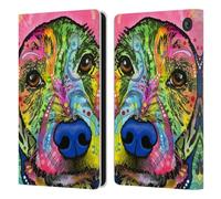 Head Case Designs Officially Licensed Dean Russo Take Me Home Please Dogs 3 Leather Wallet Case Compatible With Amazon Fire 7 2022