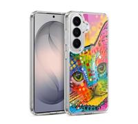 Head Case Designs Officially Licensed Dean Russo Tilt Cats Gel Case [Military Grade Protection] Compatible with Samsung Galaxy S26 and Compatible with MagSafe