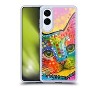 Head Case Designs Officially Licensed Dean Russo Tilt Cats Gel Case [Military Grade Protection] Compatible With Samsung Galaxy S25 Edge