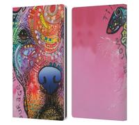 Head Case Designs Officially Licensed Dean Russo Tinkerbell Dogs 3 Leather Wallet Case Compatible With Amazon Fire Max 11 2023