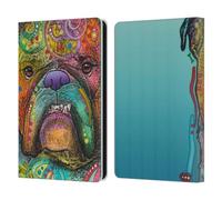 Head Case Designs Officially Licensed Dean Russo Vinny Dogs 3 Leather Wallet Case Compatible With Amazon Kindle Paperwhite 6