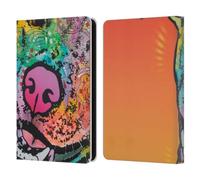 Head Case Designs Officially Licensed Dean Russo Wyatt Dogs 3 Leather Wallet Case Compatible With Amazon Kindle 11th Gen (2024)