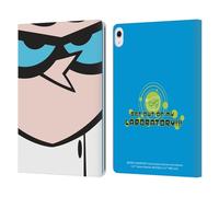 Head Case Designs Officially Licensed Dexter's Laboratory Dexter Graphics Leather Wallet Case Compatible With Apple iPad Air 13 2024/2025