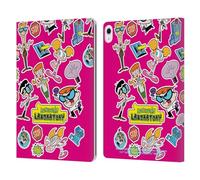 Head Case Designs Officially Licensed Dexter's Laboratory Icons Graphics Leather Wallet Case Compatible With Apple iPad Air 13 2024/2025